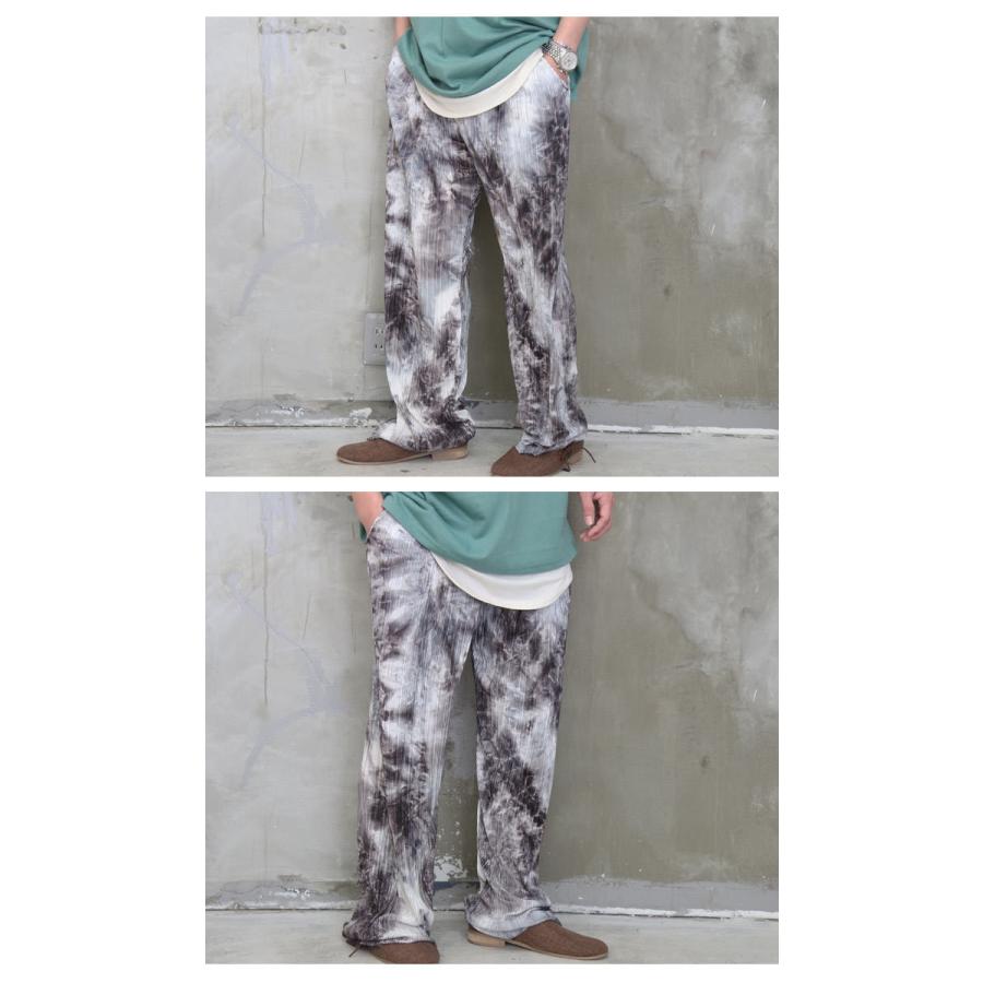 生地も柄も個性的 Ss 染め模様プリーツパンツ M便 1 1 プリーツパンツ メンズ 染め柄パンツ メンズ 春服 メンズ 夏服 メンズ Wh Woodwhichflows 通販 Yahoo ショッピング