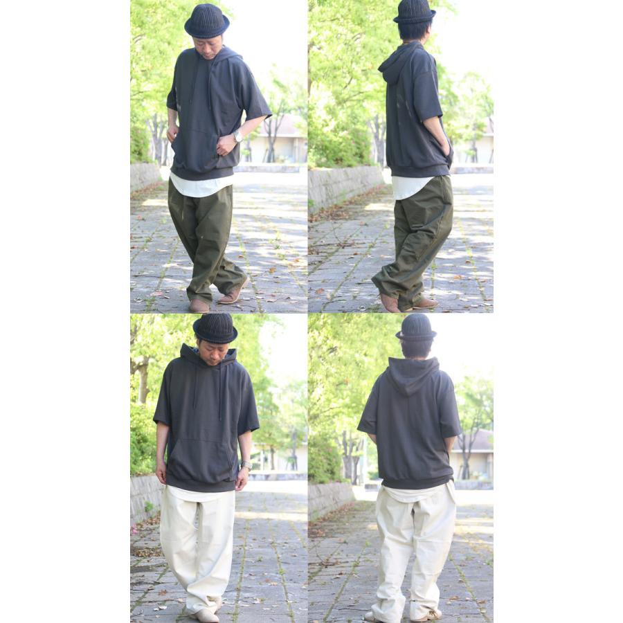 着こなし幅アップに Ss 5分袖ビッグプルオーバーパーカー プルオーバー メンズ プルオーバーパーカー 半袖 半袖パーカー Wh Woodwhichflows 通販 Yahoo ショッピング