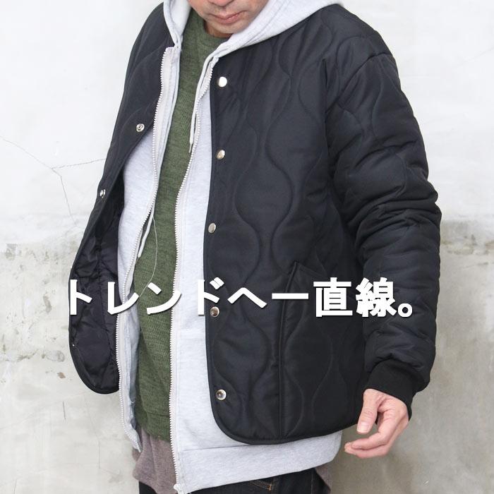 予約販売 本 極軽 暖か Aw ノーカラーキルティングジャケット キルティングジャケット メンズ ノーカラージャケット ジャケット Www Acabonding Com