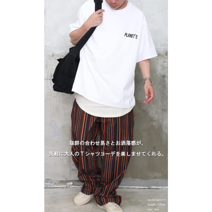 エムエムシックス バックプリントオーバーサイズTシャツ M バックプリントビッグTシャツ [M便 1/1] ビッグTシャツ メンズ ビッグ