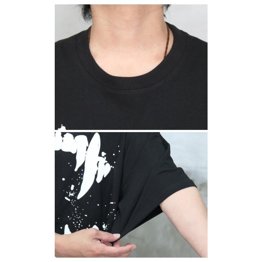 プリントビッグTシャツ [M便 1/1] トップス メンズ Tシャツ 発泡