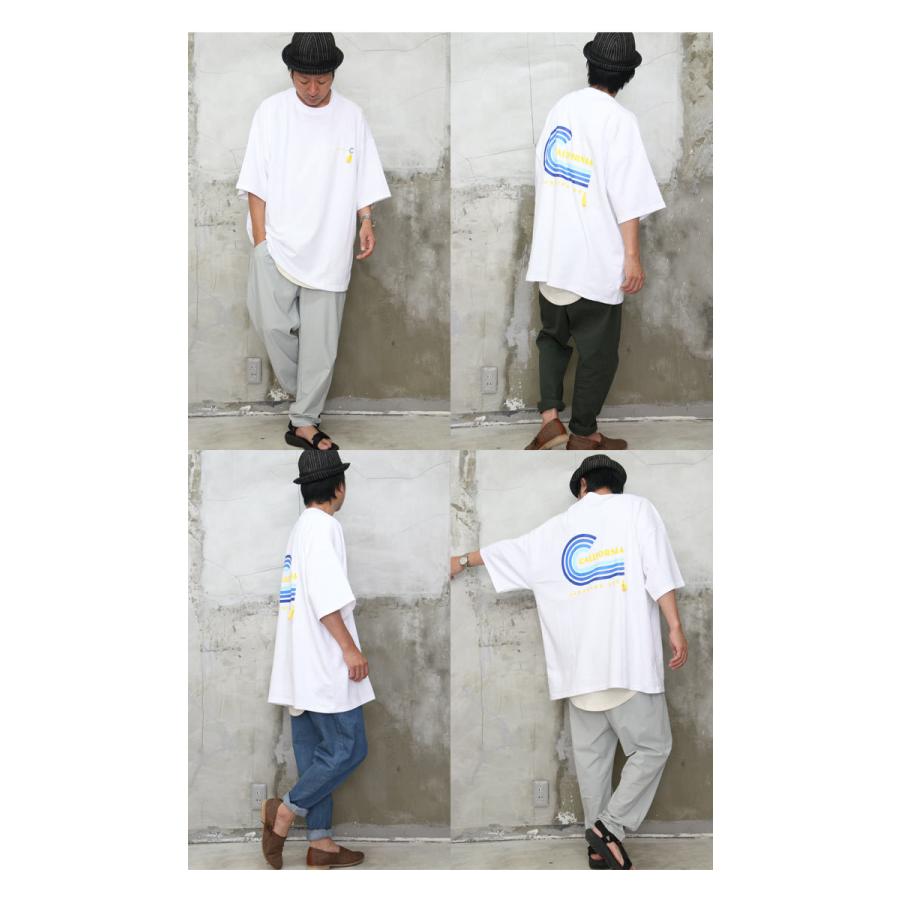バーゲン プリントデザインビッグTシャツ [M便 1/1] ビッグシルエット
