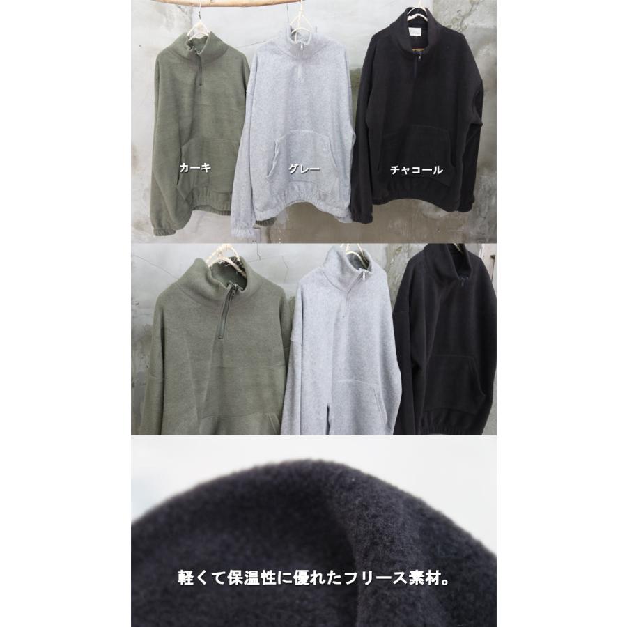 【美品】 プリーツプリーズ プリーツ ハーフジップ スウェット カーキ 3 L バーゲン ハーフジップビッグフリースプルオーバー ハーフジップ