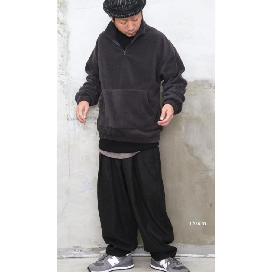 ブリーフィング パワーストレッチフリースプルオーバー スウェット 長袖 茶　M ブリーフィング パワーストレッチフリースプルオーバー