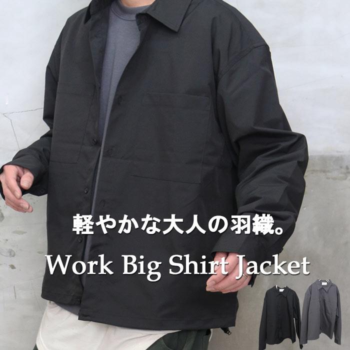 ワークビッグシャツジャケット アウター メンズ シャツ ジャケット