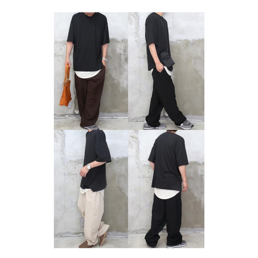 杢調スラブビッグTシャツ [M便 1/1] トップス メンズ Tシャツ シンプル