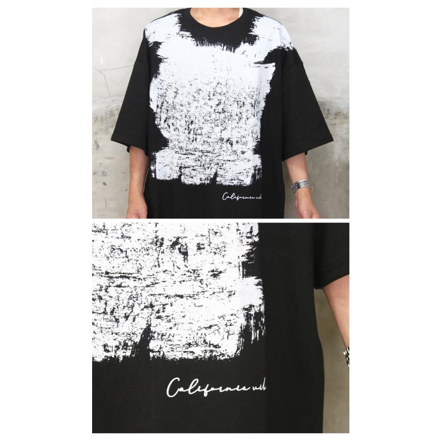 送料無料】バーゲン!プリントビッグTシャツ [M便 1/1] トップス メンズ