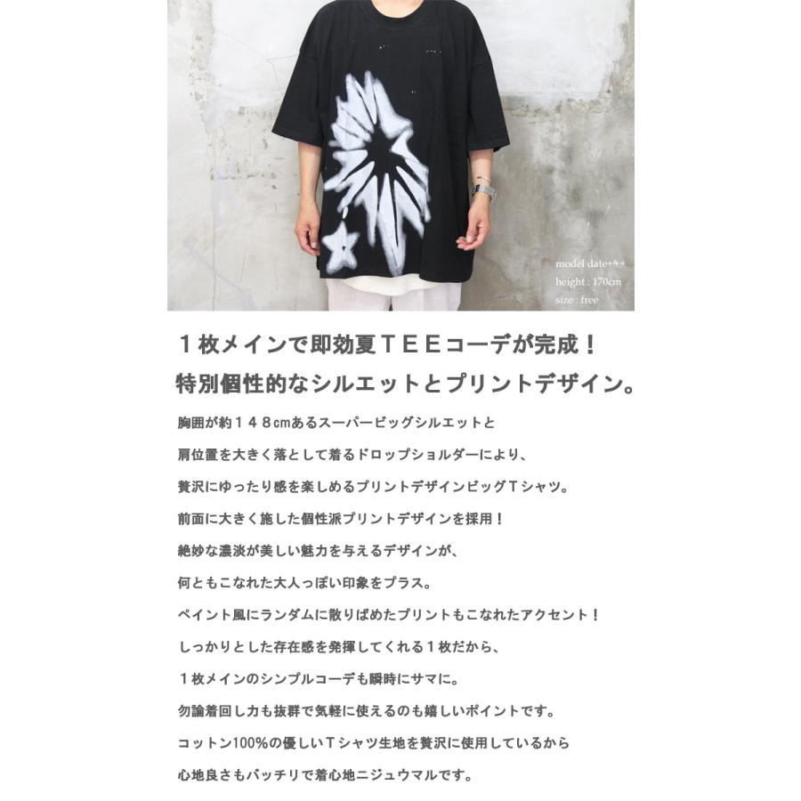 送料無料】バーゲン!プリントビッグTシャツ [M便 1/1] トップス メンズ