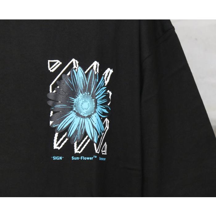 送料無料】バーゲン! 花柄プリントビッグTシャツ [M便 1/1 送料無料】バーゲン! 花柄プリントビッグTシャツ [M便 1/1