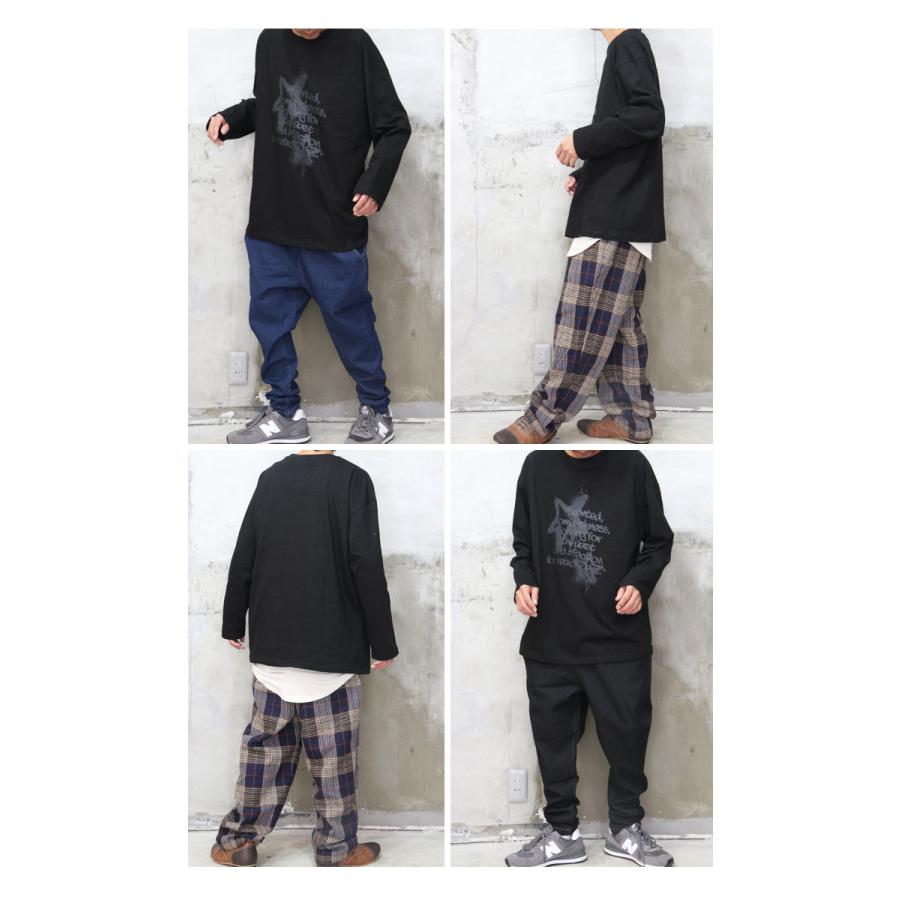 プリントビッグロンT [M便 1/1] トップス メンズ 長袖Tシャツ
