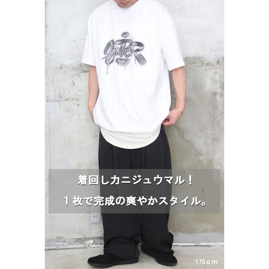 プリントビッグTシャツ メンズ [M便 1/1] プリントTシャツ ビッグT