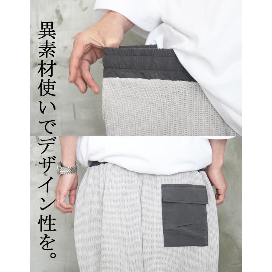 メンズ カ*ャ様 stein ワイドテーパードパンツ Mサイズ アイボリー