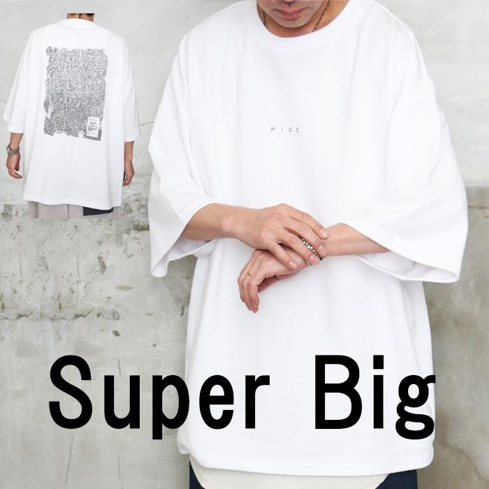 バックプリントビッグTシャツ メンズ [M便 1/1] プリントTシャツ