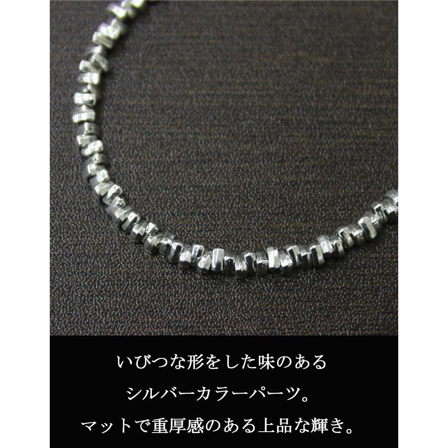 シルバーブレスレット メンズ [M便 1/1] ブレスレット 本 腕輪