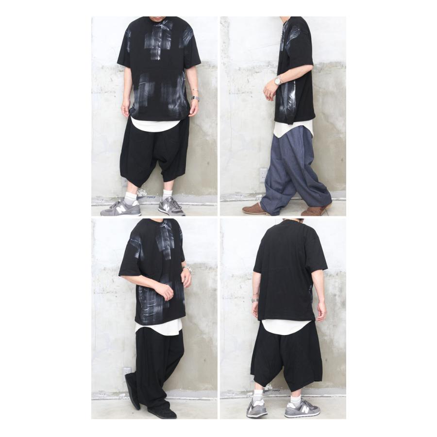 ペイントビッグTシャツ メンズ [M便 1/1] ペイントTシャツ ビッグT