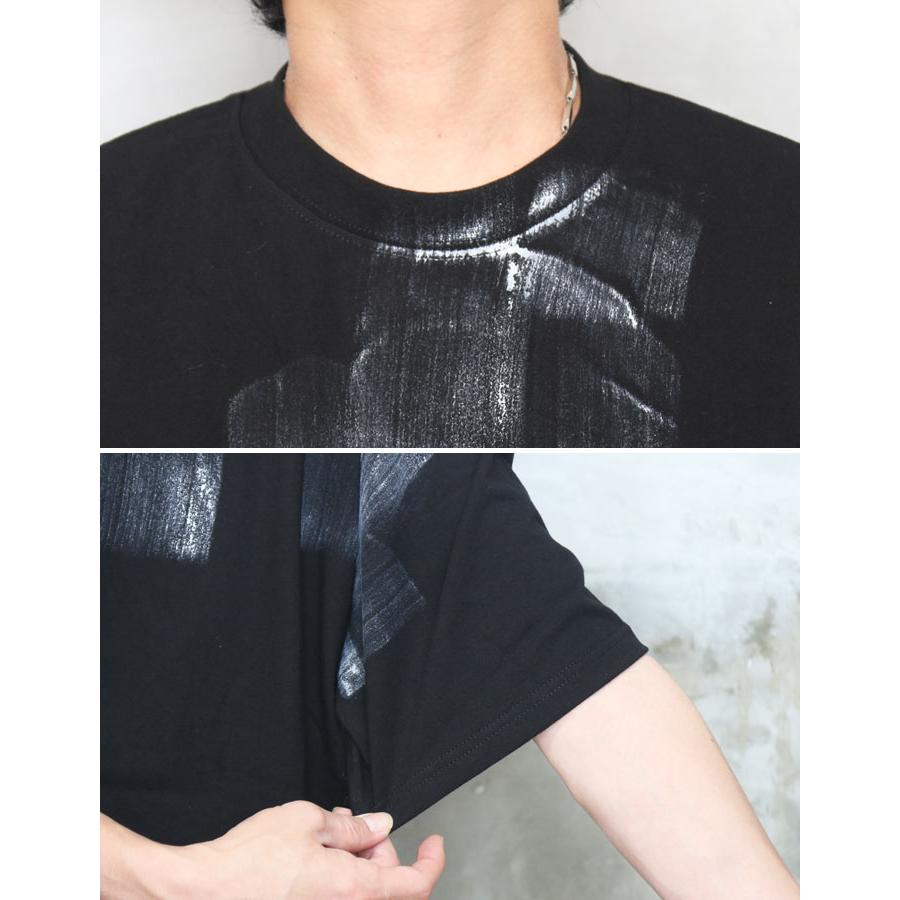 ペイントビッグTシャツ メンズ [M便 1/1] ペイントTシャツ ビッグT