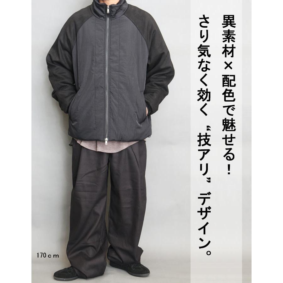 ダブルジップジャケット メンズ 極暖ジャケット 防寒ジャケット 軽量