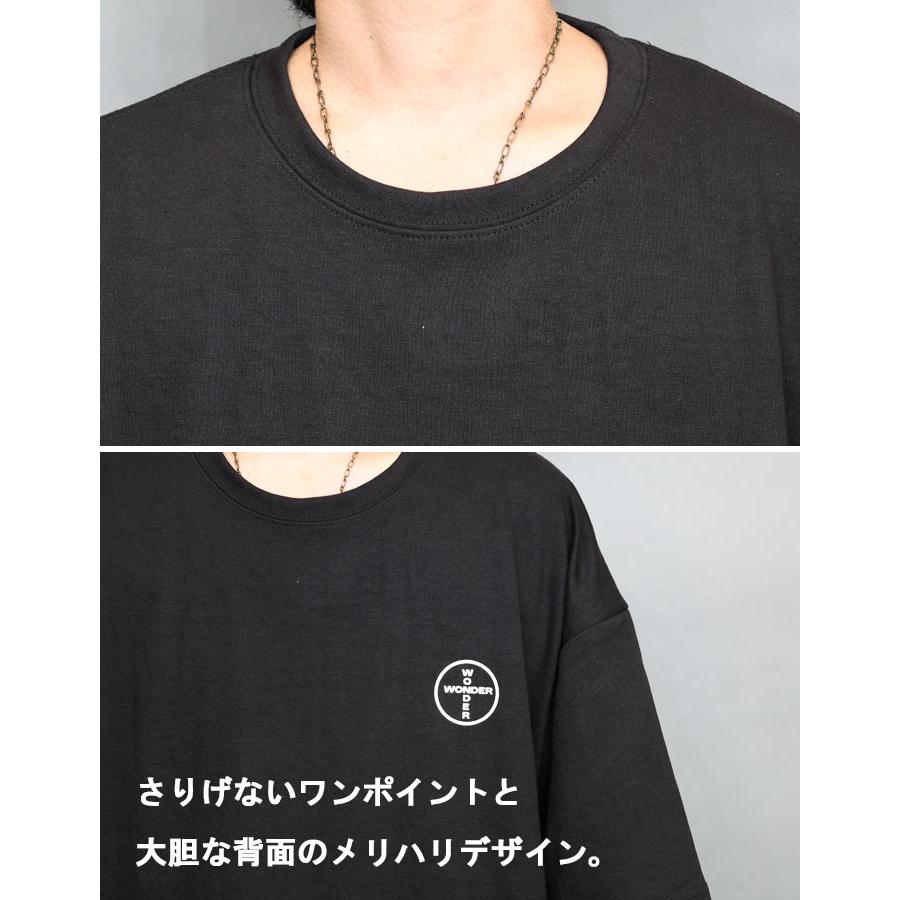 プリントビッグTシャツ メンズ [M便 1/1] プリントTシャツ オーバー