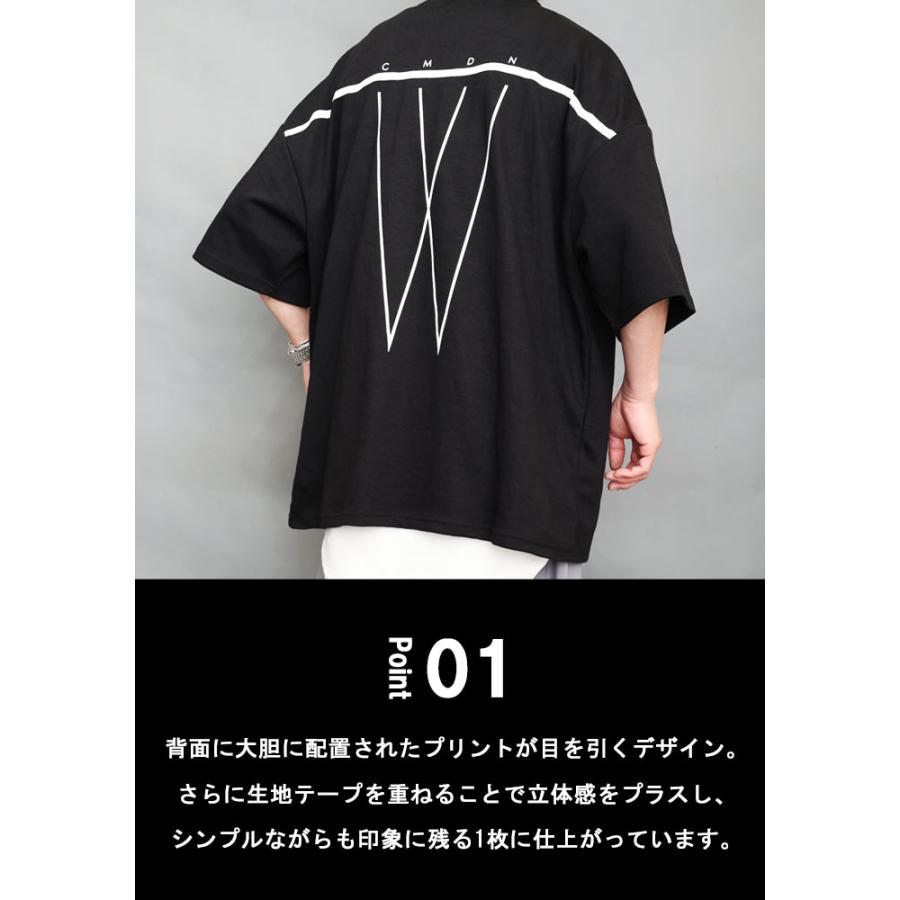 プリントビッグTシャツ メンズ [M便 1/1] プリントTシャツ オーバー