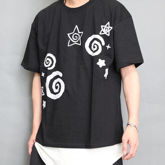 プリントTシャツ メンズ [M便 1/1] 半袖Tシャツ 短丈Tシャツ 短めT