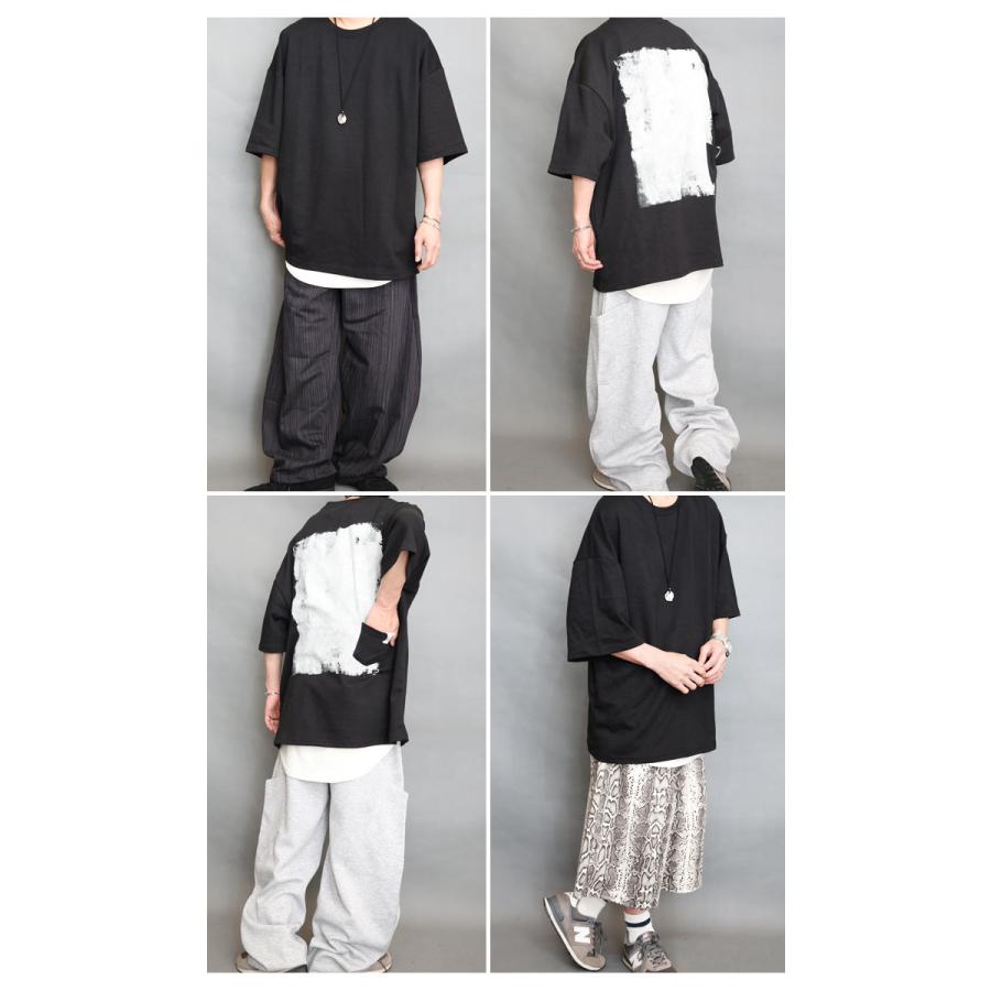 プリントビッグTシャツ メンズ [M便 1/1] プリントTシャツ オーバー