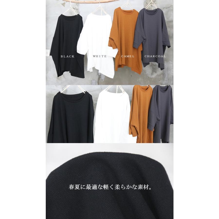 アシンメトリービッグTシャツ [M便 1/1] リバーシブルTシャツ メンズ