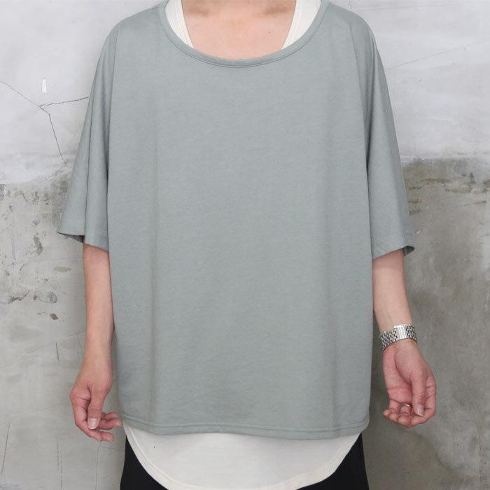 5分袖ドルマンTシャツ メンズ [M便 1/1] ドルマン ドルマンtシャツ 春