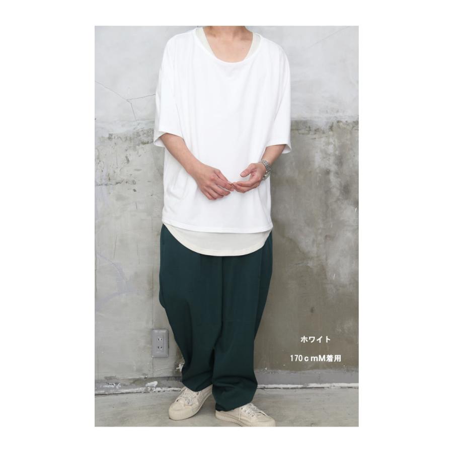 5分袖ドルマンTシャツ メンズ [M便 1/1] ドルマン ドルマンtシャツ 春