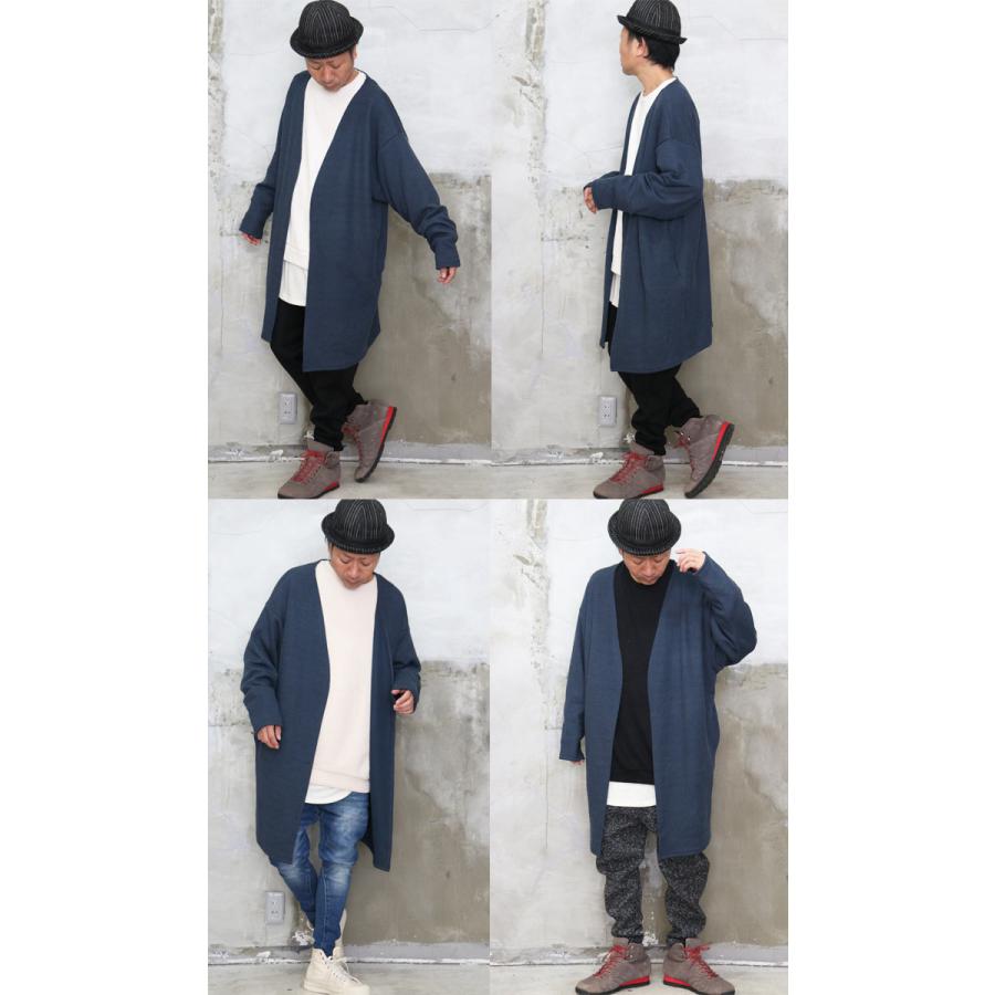 ロングカーディガン カーディガン ロング丈 メンズ 無地 ロング シンプル ビッグカーデ 秋服 冬服 春服 メンズ ブラック カーキ ブルー ゆったり 大きめ 大きい |  | 18