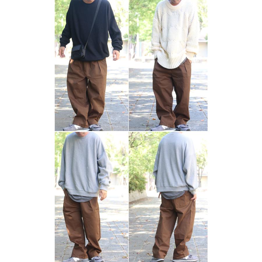 バレルパンツ メンズ カーブパンツ メンズファッション [M便 1/1