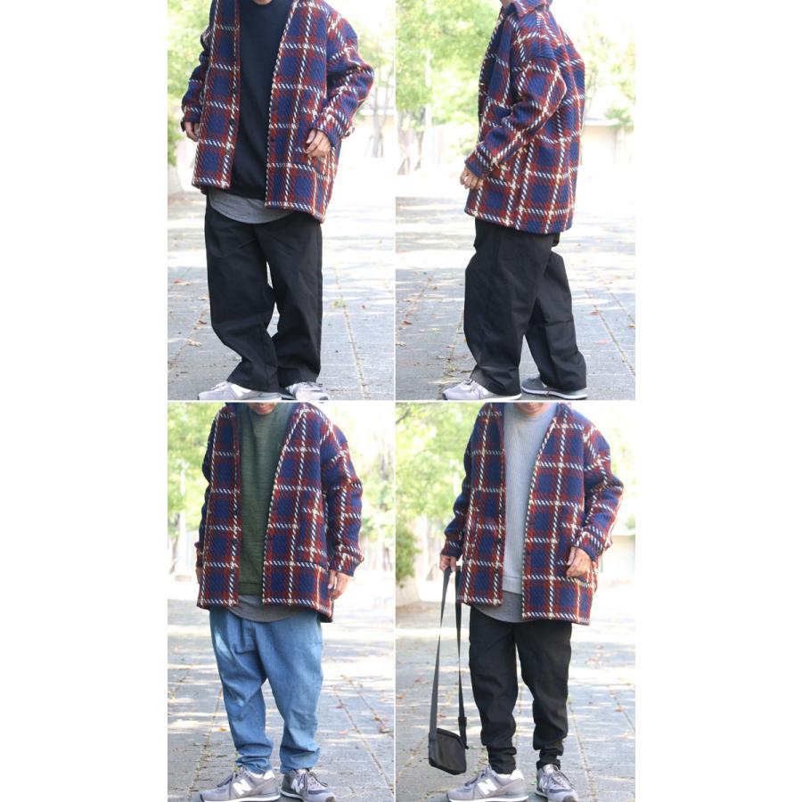 チェック柄ビッグジャケット メンズ ジャケット チェック柄