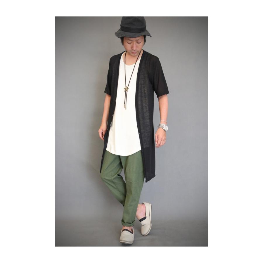 ロング丈でこなれ度アップ 軽やかスラブ地で爽やかに ロングサマーカーディガン カーディガン メンズ ロングカーディガン メンズ カーディガン メンズ Wo 0024 Woodwhichflows 通販 Yahoo ショッピング