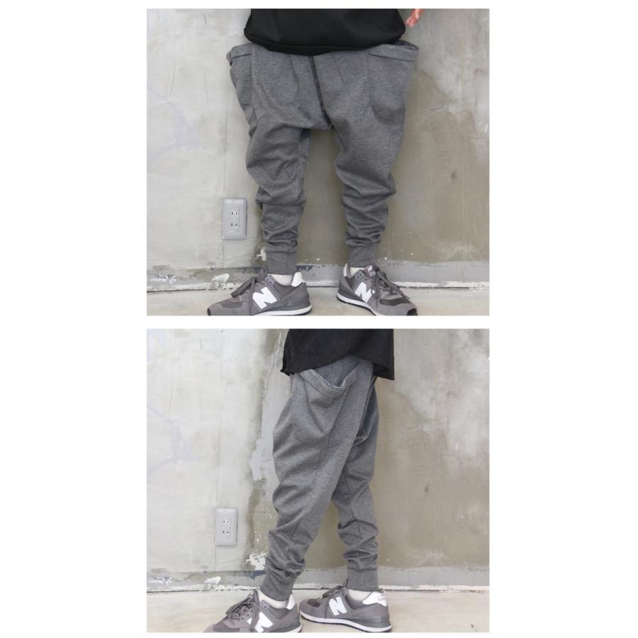 サルエルパンツ メンズ スウェットパンツ サルエル お洒落スウェット