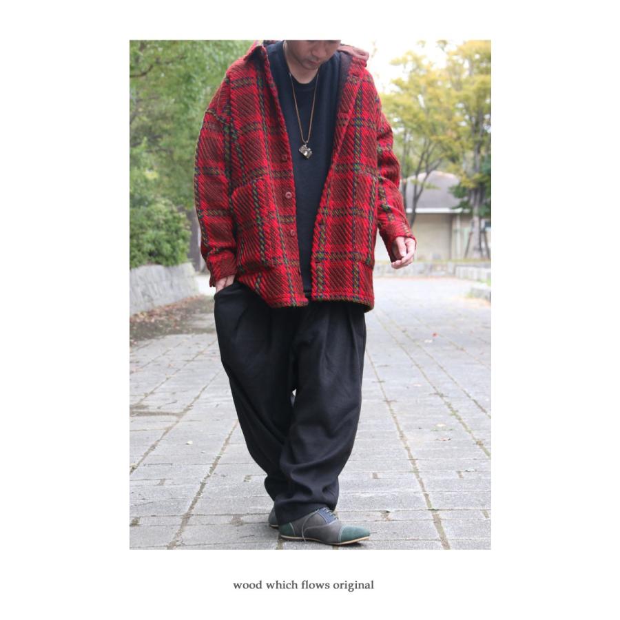 完全オリジナル Aw チェック柄ビッグジャケット ジャケット メンズ アウター メンズ チェック柄ジャケット メンズ ジャケット Wo 0081 Woodwhichflows 通販 Yahoo ショッピング