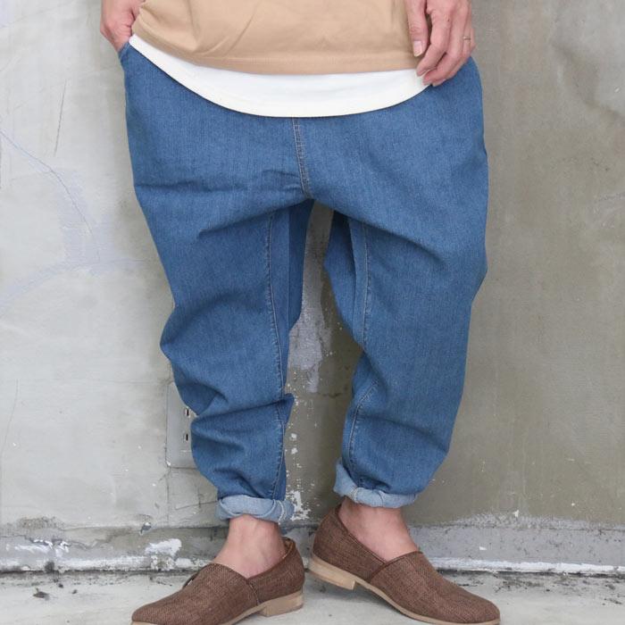 完全オリジナル Aw ストレッチサルエルテーパードデニム サルエルデニム メンズ テーパードパンツ メンズ サルエルパンツ メンズ Wo 0097 Woodwhichflows 通販 Yahoo ショッピング