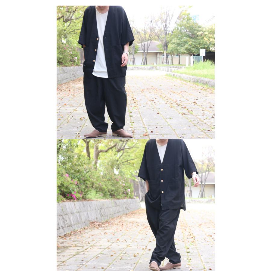 麻混ビッグジャケット [M便 1/1] ジャケット メンズ サマージャケット