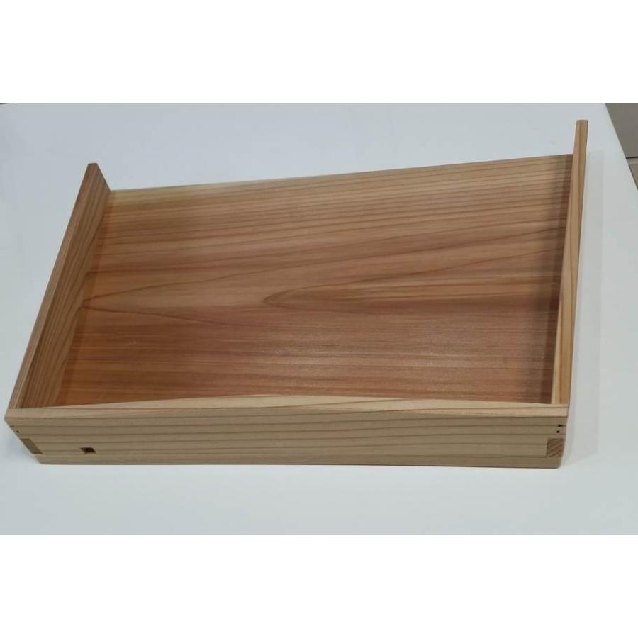 切り板 (枠付きまな板) 杉 47cm×31cm×6cm 滋賀まな板