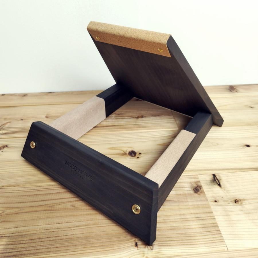 WOODWORKS ギタースタンド 1本掛 エレキギター用 ラッカー塗装対応