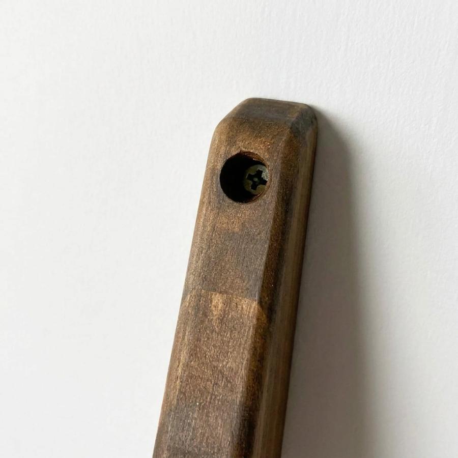 WOODWORKS ロッドスタンド 壁掛け 5本掛 木製 日本製 【 釣竿 収納