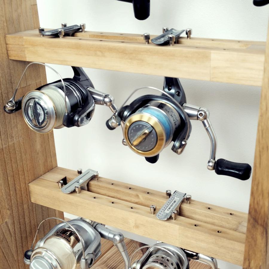 WOODWORKS リールスタンド Bタイプ (サイズ：M)木製 日本製 【 釣竿
