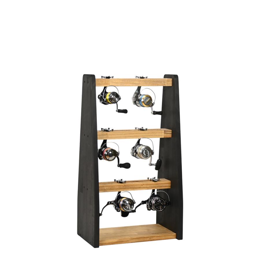WOODWORKS リールスタンド Bタイプ (サイズ：M)木製 日本製 【 釣竿