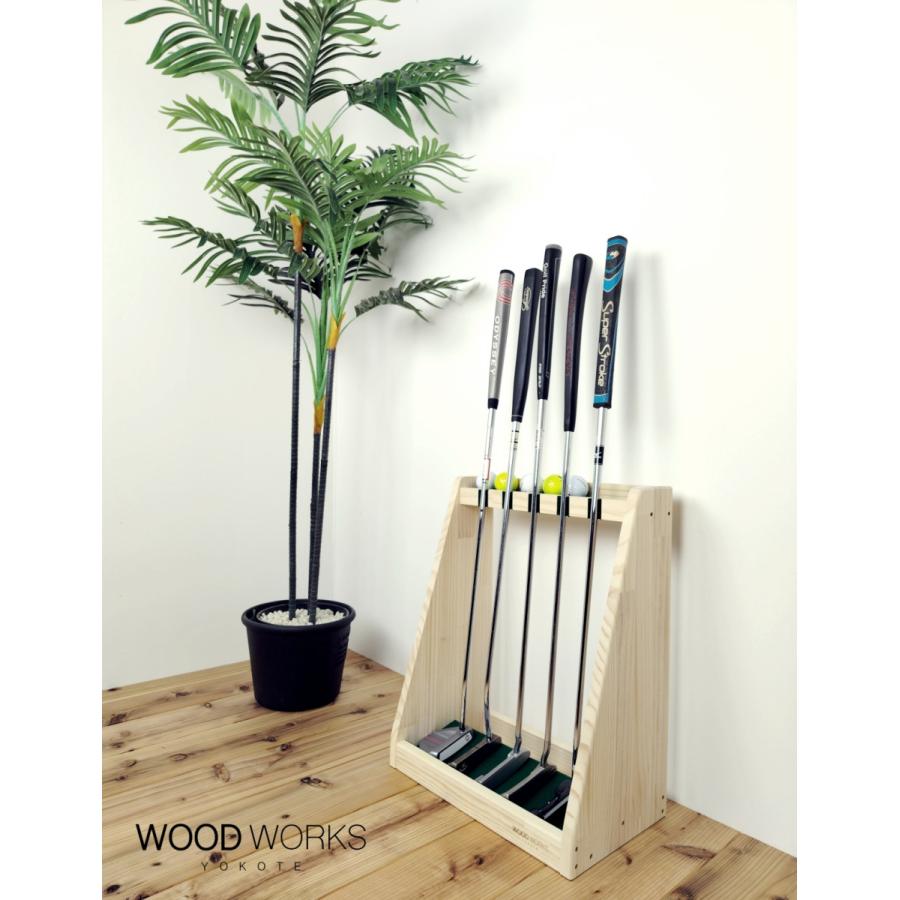 WOODWORKS パターラック 5本掛 (色：ナチュラル) 木製 日本製