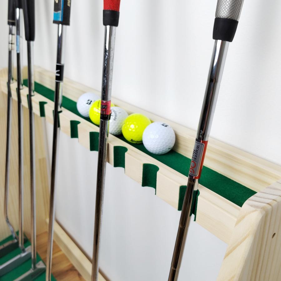 WOODWORKS パターラック 10本掛 (色：ナチュラル)木製 日本製