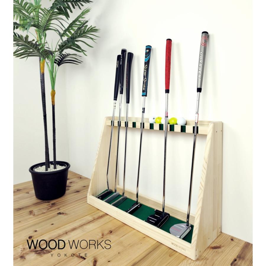 WOODWORKS パターラック 10本掛 (色：ナチュラル)木製 日本製