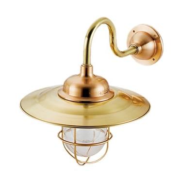 松本船舶 マリンランプ 1S号アクアライト ゴールド LED球付(R1S-AQ-G) | 