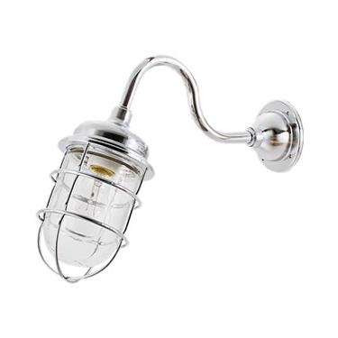 松本船舶 マリンランプ 2号アクアライト シルバー LED球付(R2-AQ-S) | 