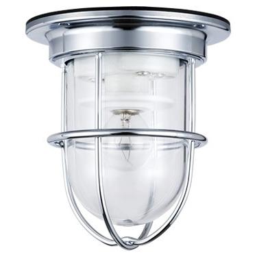 新品□送料無料□ 松本船舶 マリンランプ ゼロデッキ シルバー 白熱