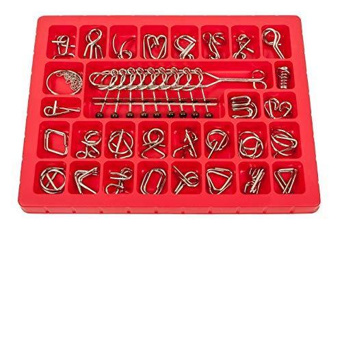 知恵の輪 大人 難しい パズル 脳トレ 謎解き 手遊び 知育玩具 リングパズル 教育 勉強 子供 大人 自粛中 30個 B08sqf71vh Woody Terrace 通販 Yahoo ショッピング