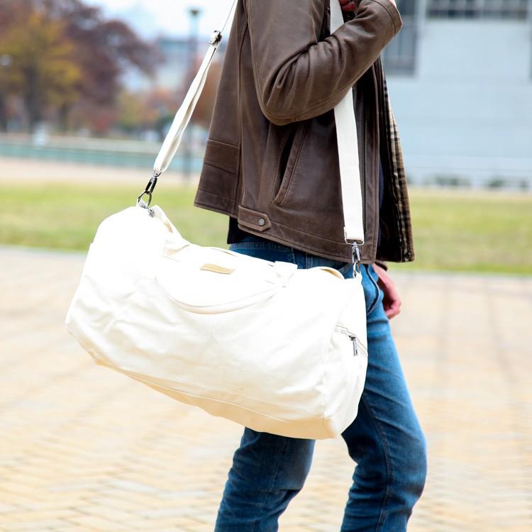 ボストンバッグ メンズ ドラム型 一泊 二泊 帆布バッグ 旅行 大きい