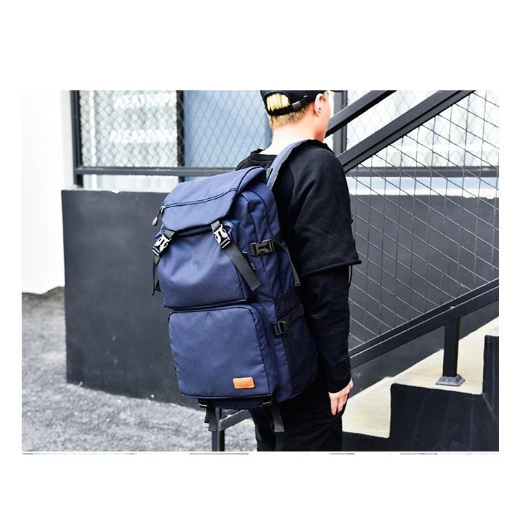 リュック メンズ 大型のリュックサックは大容量かつ軽量 軽い で1泊旅行鞄や通学 通勤カバン ビジネスバッグ Bz17 503 帆布バッグのwoodybelly 通販 Yahoo ショッピング